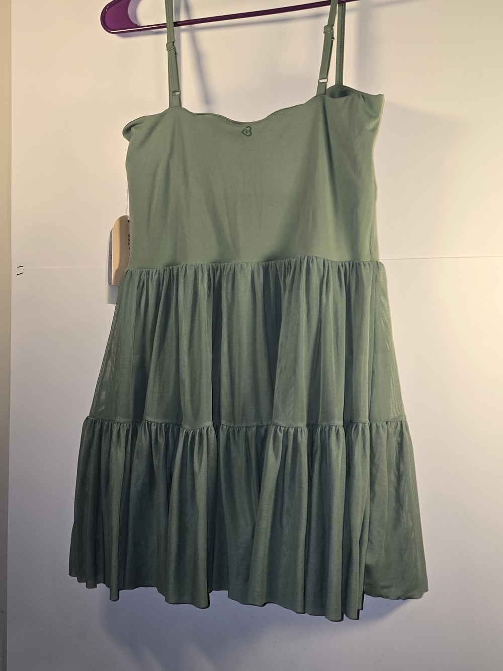 Blogilates Women’s Ballerina Active Dress -Green - Picture 2 of 6